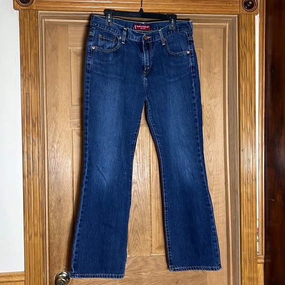 Levi's 515 Nouveau Boot Cut Jeans High Rise - Picture 1 of 10